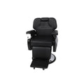 Salon System Audi Super Special Black Men's Barber Chair Leather Handle