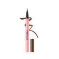 Pink Flash Liquid Eyeliner Pencil, Waterproof, Matte, Brown, B02