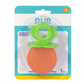 Baby Teether for Children Aged 6 Months and Above Fruit Shape Pur 1 Piece