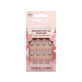Tinty French Cut Adhesive Nails ZM14 24 Pieces