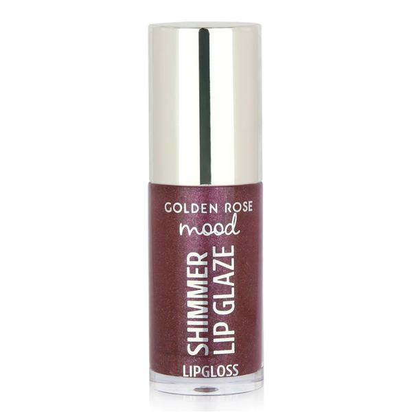 Lip Gloss Shimmer Glaze Lightweight Berry Spark 254 Golden Rose