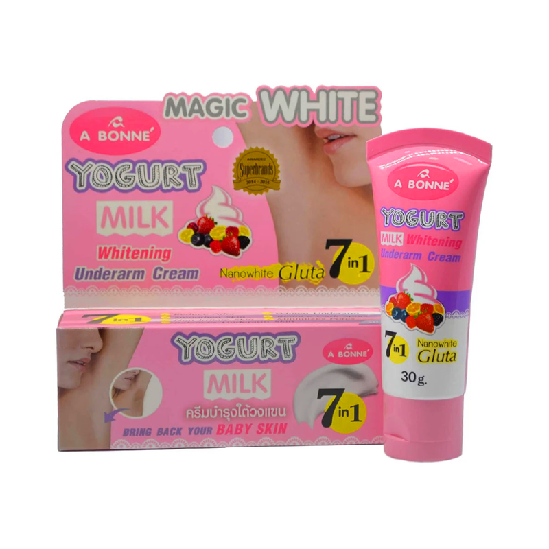 Underarm Whitening Cream Yogurt and Milk Formula A Bonne 30g