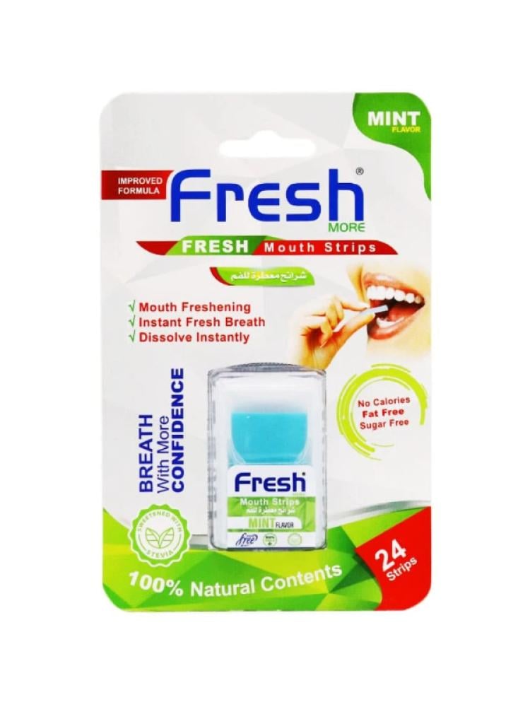 Mint Mouth Freshener Strips Instant Fresh Breath Fresh More 24 Strips
