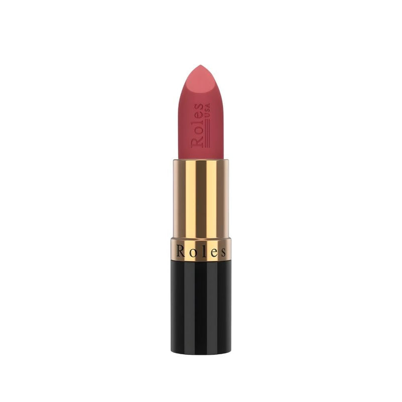 Roles Matte Creamy Rouge Lipstick 106 Shea Butter Long-Lasting