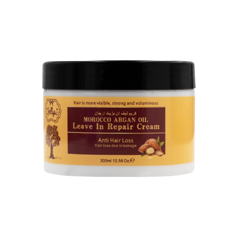 Jellys Argan Oil Hair Cream, Moisturizing Formula, 300ml