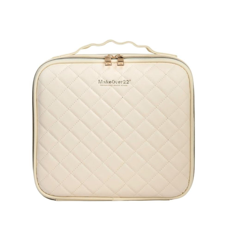 Makeup Bag Organizer With Lighted Mirror Professional Travel Case Makeover22