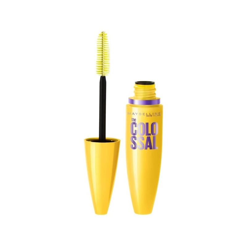 Washable Mascara For Sensitive Eyes Colossal Volumizing Black Maybelline