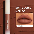 Sheglam Matte Liquid Lipstick, Long-Lasting, Sunflower Oil, 3.1g