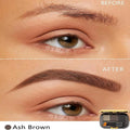 Sheglam Eyebrow Shadow Palette Ash Brown 102 - Two-Tone Powder, Setting Wax