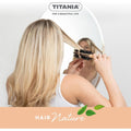 Best Round Hairbrush Wooden Styling Volume Titania 1 Count