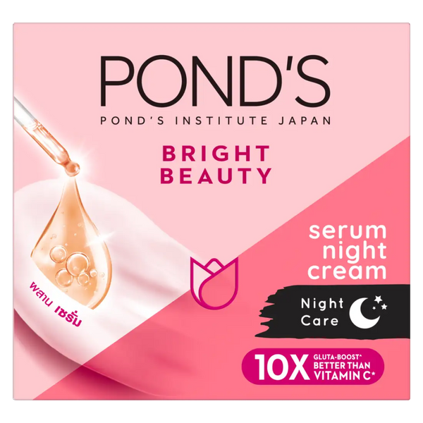 Bright Beauty Night Cream Serum Skin Brightening Formula Ponds 50ml