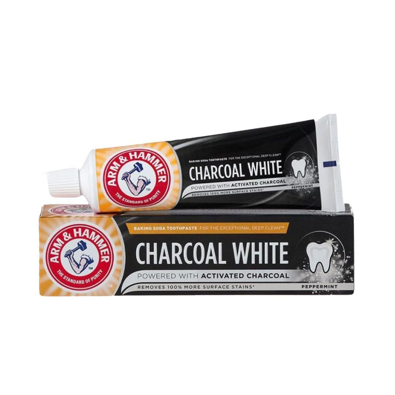 Best Charcoal Toothpaste for Whitening Activated Charcoal Arm & Hammer 75ml