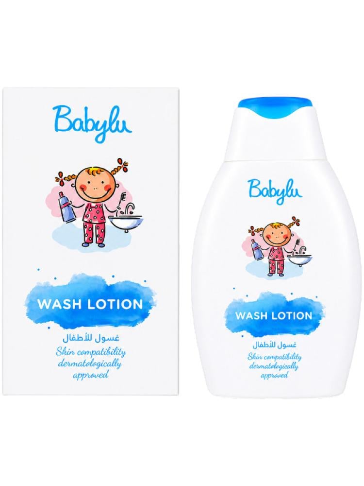Gentle Baby Wash Lotion for Sensitive Skin by Babylu 250ml