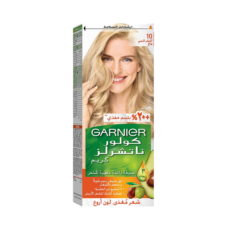 Blonde Hair Dye Permanent Light Icy Shade Garnier 112ml