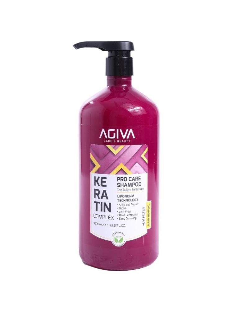 Agiva Keratin Complex Strengthening Repair Shampoo - 1000ml