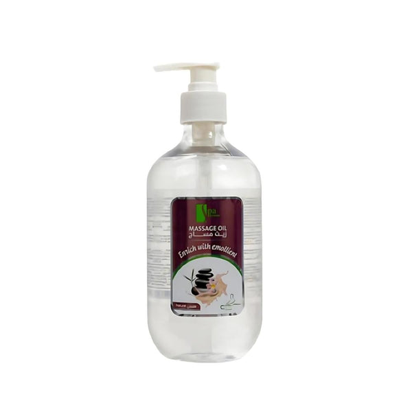 Spa System Natural Massage Oil, Skin Hydration, 500ml