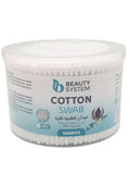 Beauty System Pure Cotton Buds, 500 pcs