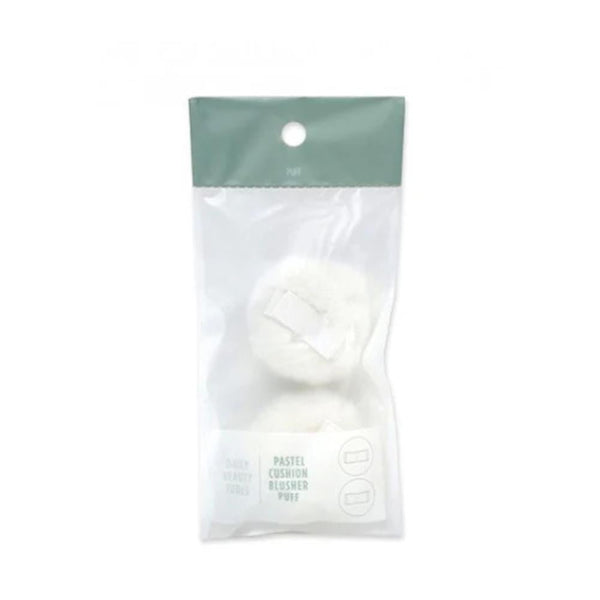 The Face Shop Round Cotton Powder Makeup Sponge, 2 Count