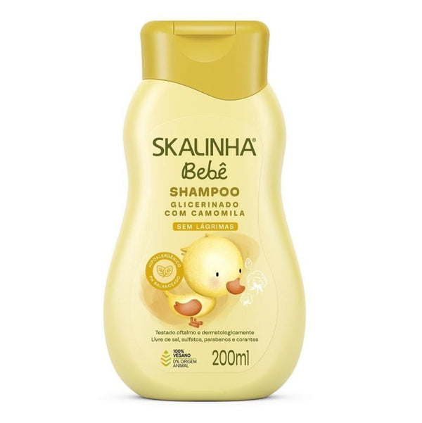Natural Baby Shampoo and Body Wash Gentle Formula Scalinha 200ml