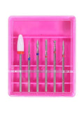 Salon System Nail Drill Replacement Bits Set - 6 Pieces
