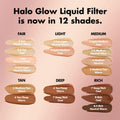 Halo Glow Liquid Filter Light/Medium 3 Radiant Primer e.l.f 31.5ml