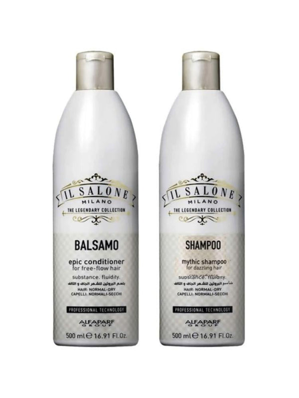 IL Salone Milano Protein Straightening Shampoo and Conditioner Set - 2 x 500ml