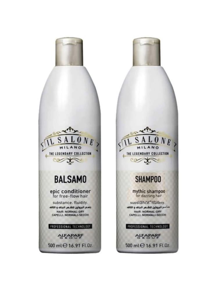IL Salone Milano Protein Straightening Shampoo and Conditioner Set - 2 x 500ml