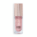 Pink Sparkle Lip Gloss Pout Bomb Shimmer Hydrating Formula Revolution 5ml