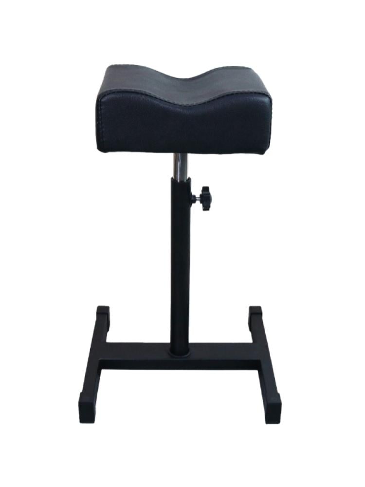 Salon System Adjustable Height Footrest for Pedicure - Black