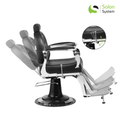 Salon System Men's Barber Chair 88093 - Adjustable Height & Footrest