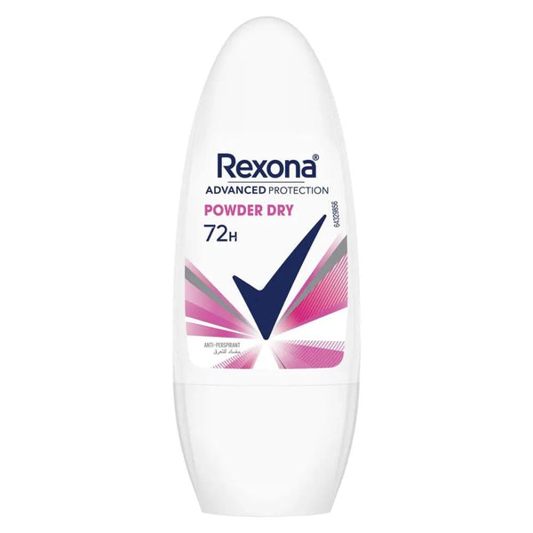 Roll On Deodorant Powder Freshness Sensitive Skin Rexona 50ml
