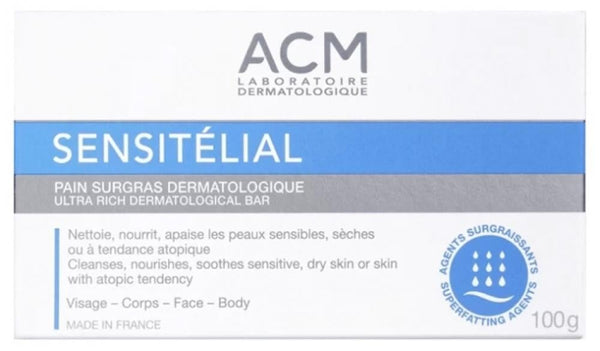 Dry Skin Cleansing Bar Ultra Rich Sensitive Skin ACM Laboratories 100g