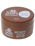 Sun Brown Cocoa Butter Tanning Cream with Sunscreen - 100ml