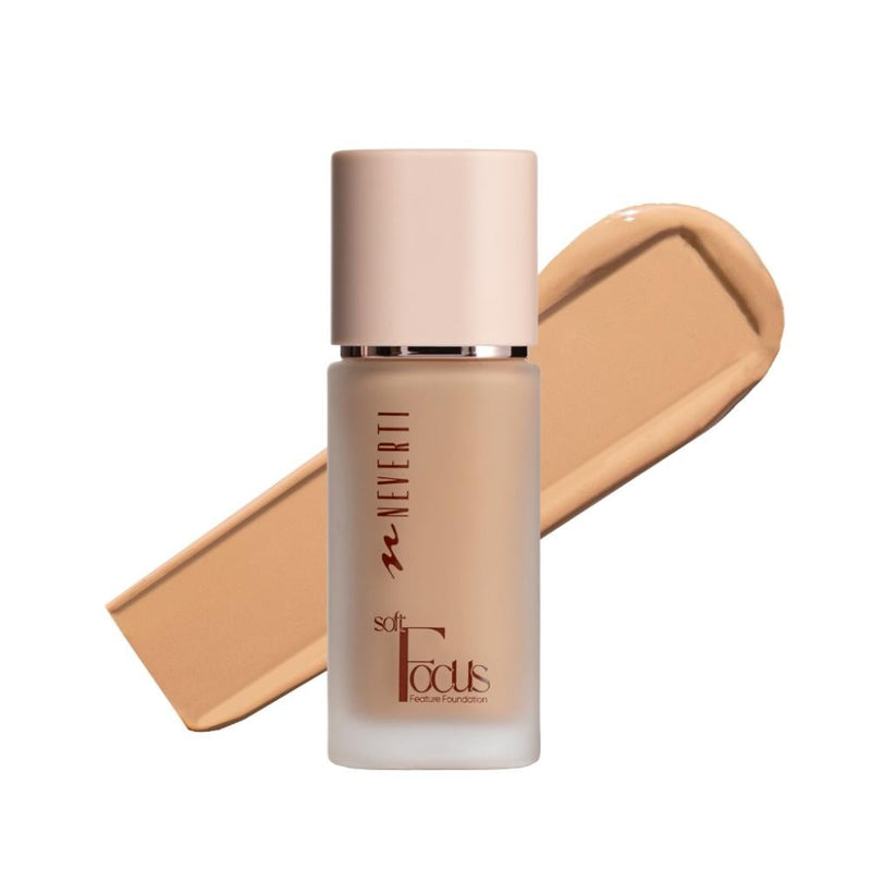 Neferti Soft Focus Foundation 007 Deep Mystery Buildable Coverage