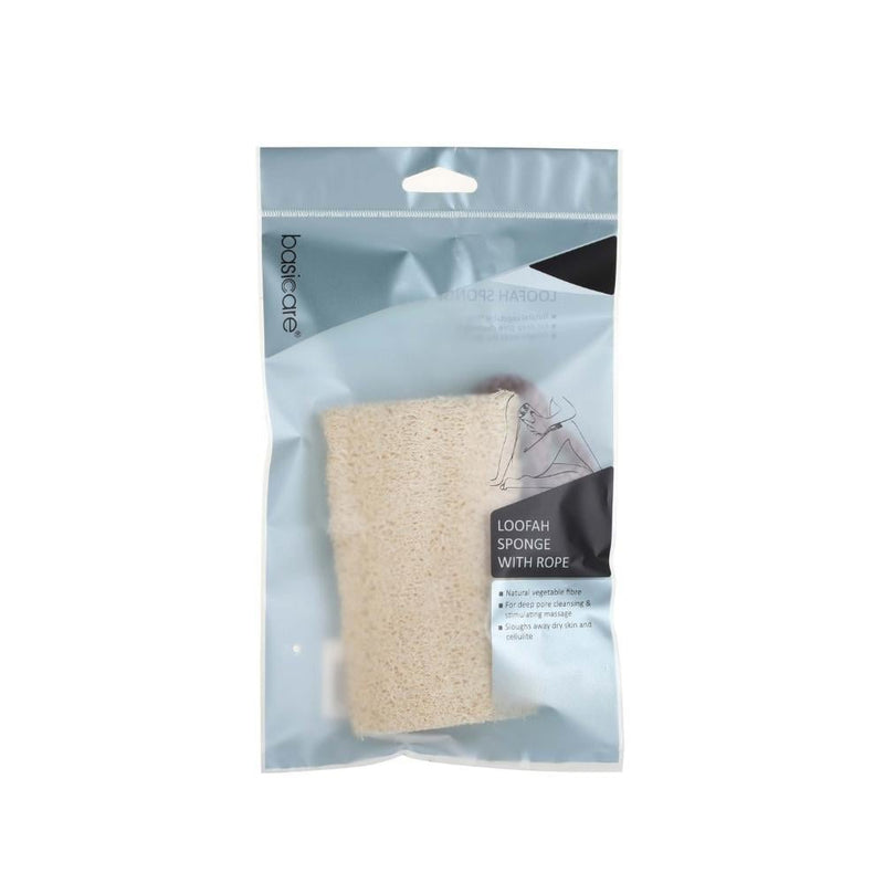 Basicare Natural Bath Sponge, Deep Cleansing, Dead Skin Removal, 2184