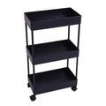 Salon System 3-Shelf Trolley MZT-0129 - Black