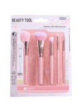 Salon System Makeup Brush Set 5 Pcs - Assorted Colors