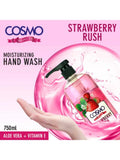 Liquid Hand Wash Strawberry Moisturizing Cosmo 750ml