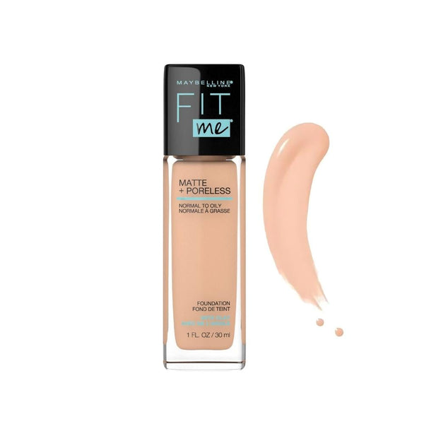 Maybelline Fit Me Matte Poreless Liquid Foundation 130 Puff Beige