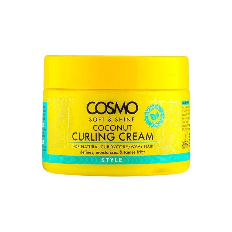 Cosmo Curl Cream, Moisturizing Hair Definition, Frizz Reduction, 325ml