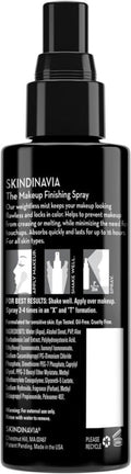 Makeup Finishing Spray Long Lasting Hold Professional Setting Skindinavia 118ml