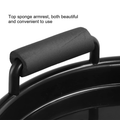 Salon System Metal & Plastic Storage Cart for Salon Tools - Black