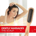 Best Hairbrush for Fine Hair Detangling Smoothing Cushioned Titania 1 Count