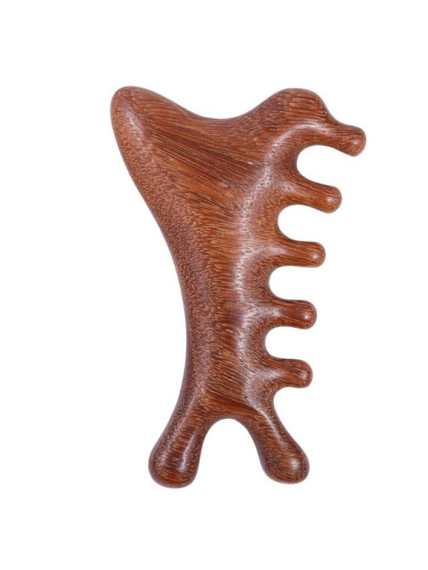 Spa System B157 Wooden Scalp and Body Massager