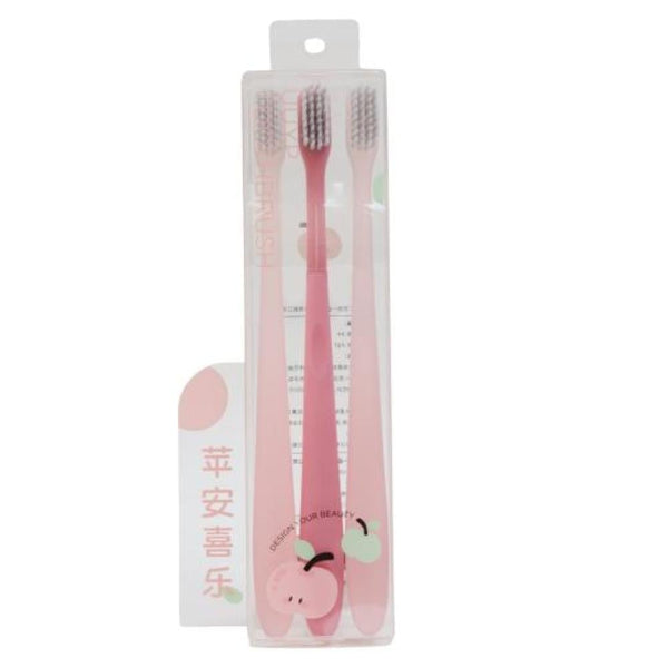 Soft Toothbrush Ultra-Soft Bristles Sensitive Gums Beauty System 3-Pack