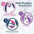 Schick Intuition Eyebrow Razors Precision Trimmer Blades 3 Count