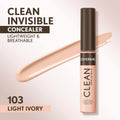 Covergirl Clean Invisible Concealer Light Ivory 7ml