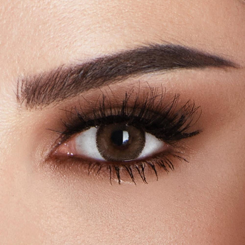 Top Rated Colored Contact Lenses Monthly Cocoa AMARA 2 Pack