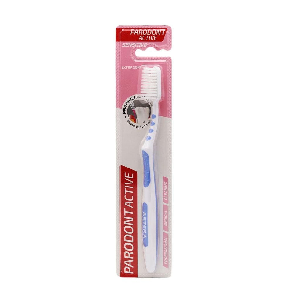 Parodont Active Sensitive Toothbrush Extra Soft for Sensitive Gums Laser Bristles 1pc