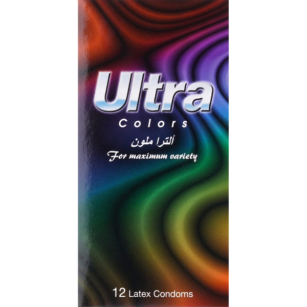 Condoms Best Latex Condoms Ultra Colors 12 Pack
